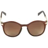 Paire de lunettes de soleil femme marron