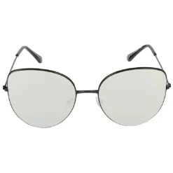 Paire de lunettes de soleil femme noir et blanc