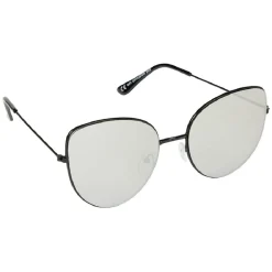 Paire de lunettes de soleil femme noir et blanc