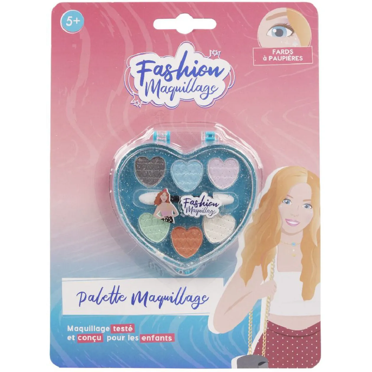 Palette de maquillage fard à paupières pour enfant