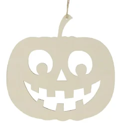 Pancarte mdf forme citrouille à décorer