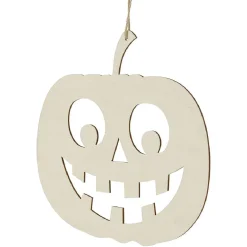 Pancarte mdf forme citrouille à décorer