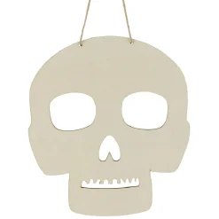 Pancarte mdf forme squelette à décorer