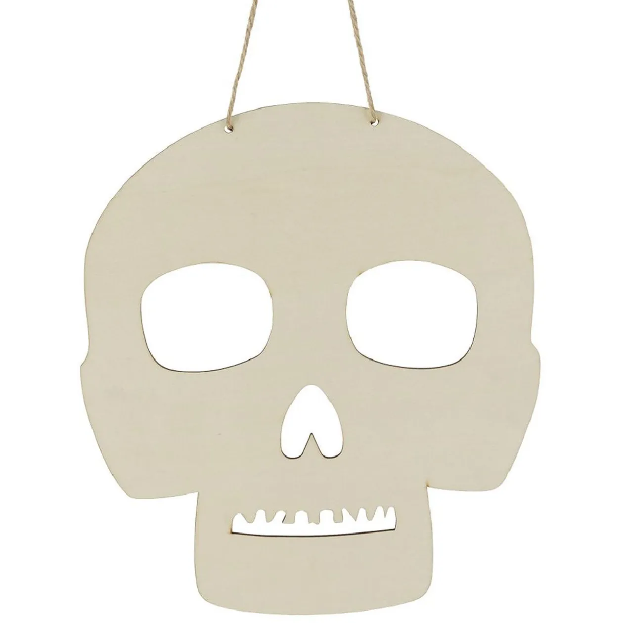 Pancarte mdf forme squelette à décorer