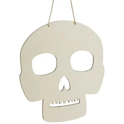 Pancarte mdf forme squelette à décorer