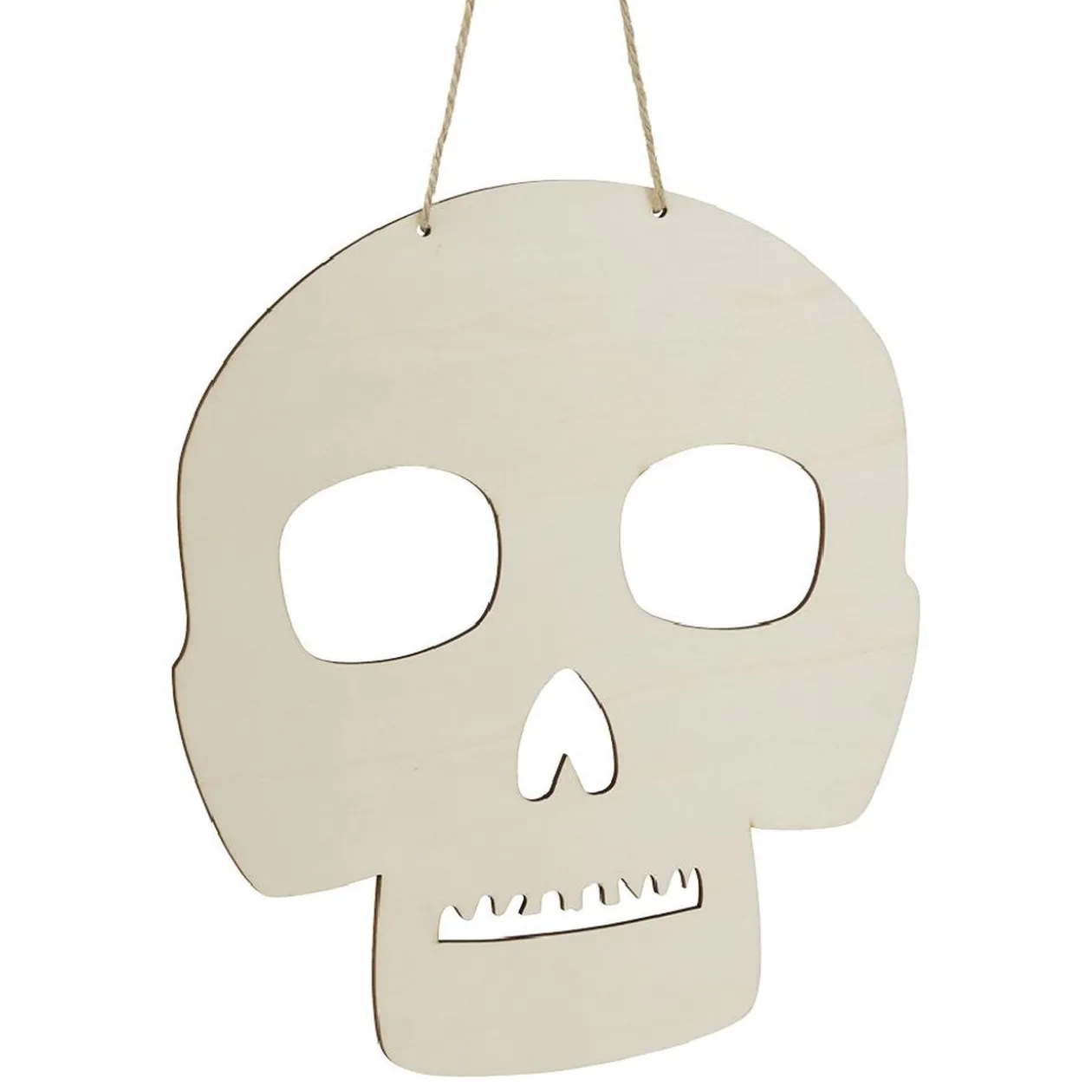 Pancarte mdf forme squelette à décorer