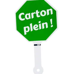 Panneau quine et carton plein