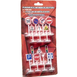 Panneaux de signalisation pour tapis de voitures x14