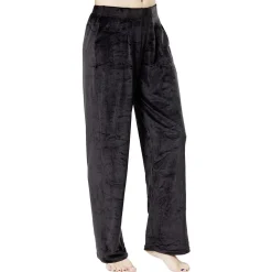 Pantalon velours uni noir Taille L