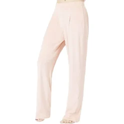 Pantalon velours uni rose Taille M