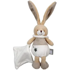Pantin lapin avec mouchoir un rêve de bébé