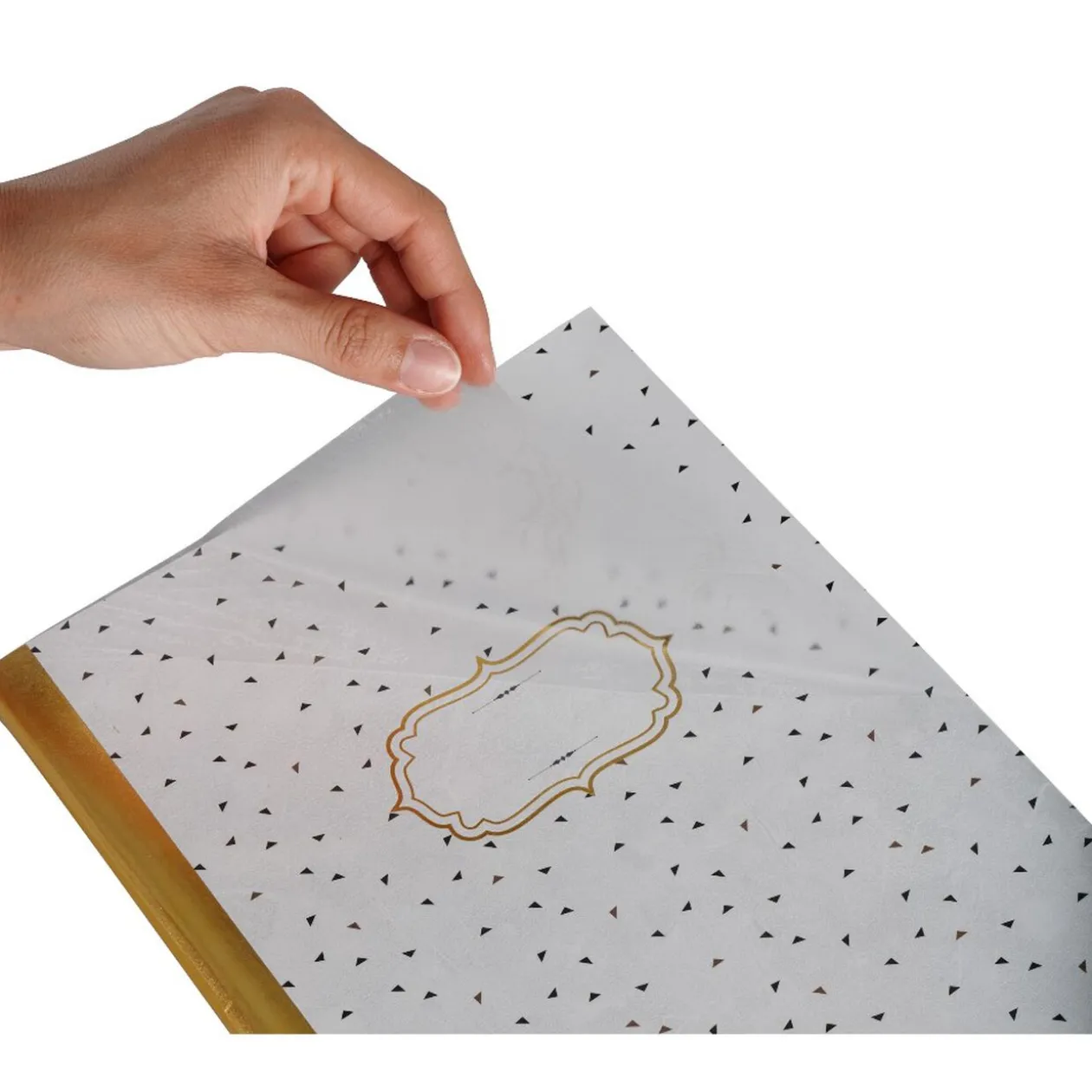 Papier couvre livre adhésif x2