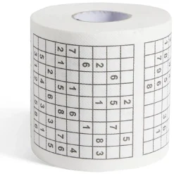 Papier toilette Sudoku Ø8cm