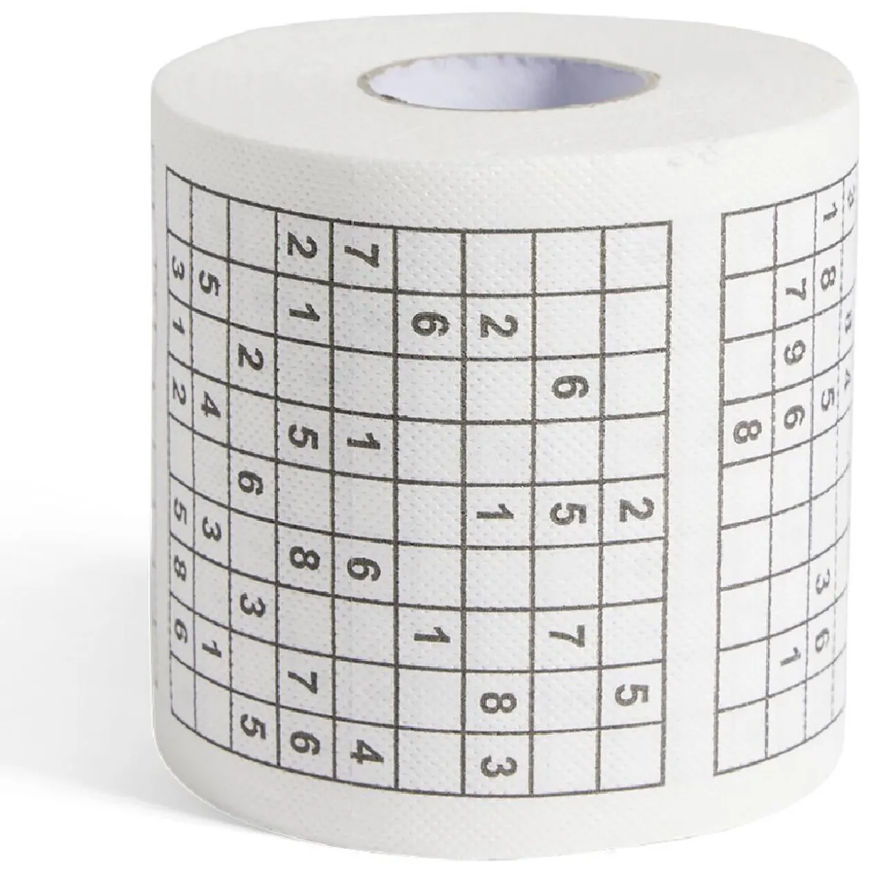 Papier toilette Sudoku Ø8cm