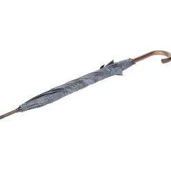 Parapluie canne imprimé feuillage