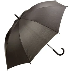 Parapluie canne manuel noir L91 cm