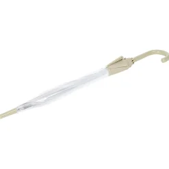 Parapluie canne transparent