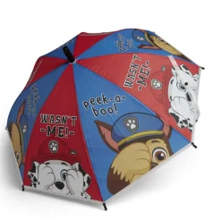 Parapluie enfant Pat Patrouille rouge et bleu