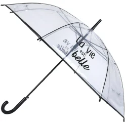 Parapluie imprimé la vie est belle