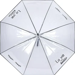 Parapluie imprimé la vie est belle