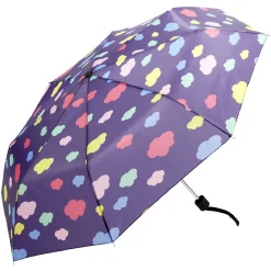 Parapluie manuel nuage bleu L28 cm