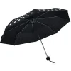 Parapluie noir motif gouttes change de couleurs