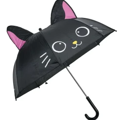 Parapluie oreille enfant polyester fer et plastique multicolore