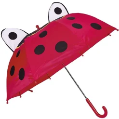 Parapluie oreille enfant polyester fer et plastique multicolore