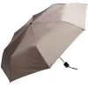 Parapluie pliant manuel taupe