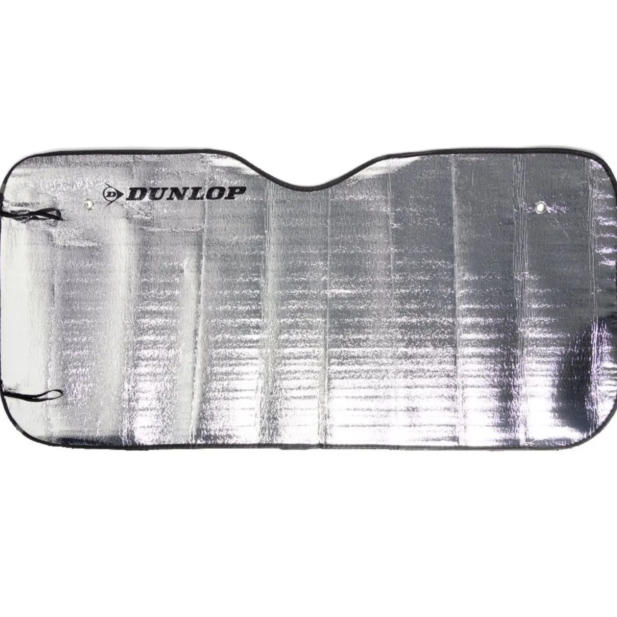Pare-soleil pour voiture Dunlop gris métallisé 130x60cm
