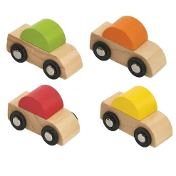 Parking et véhicules en bois