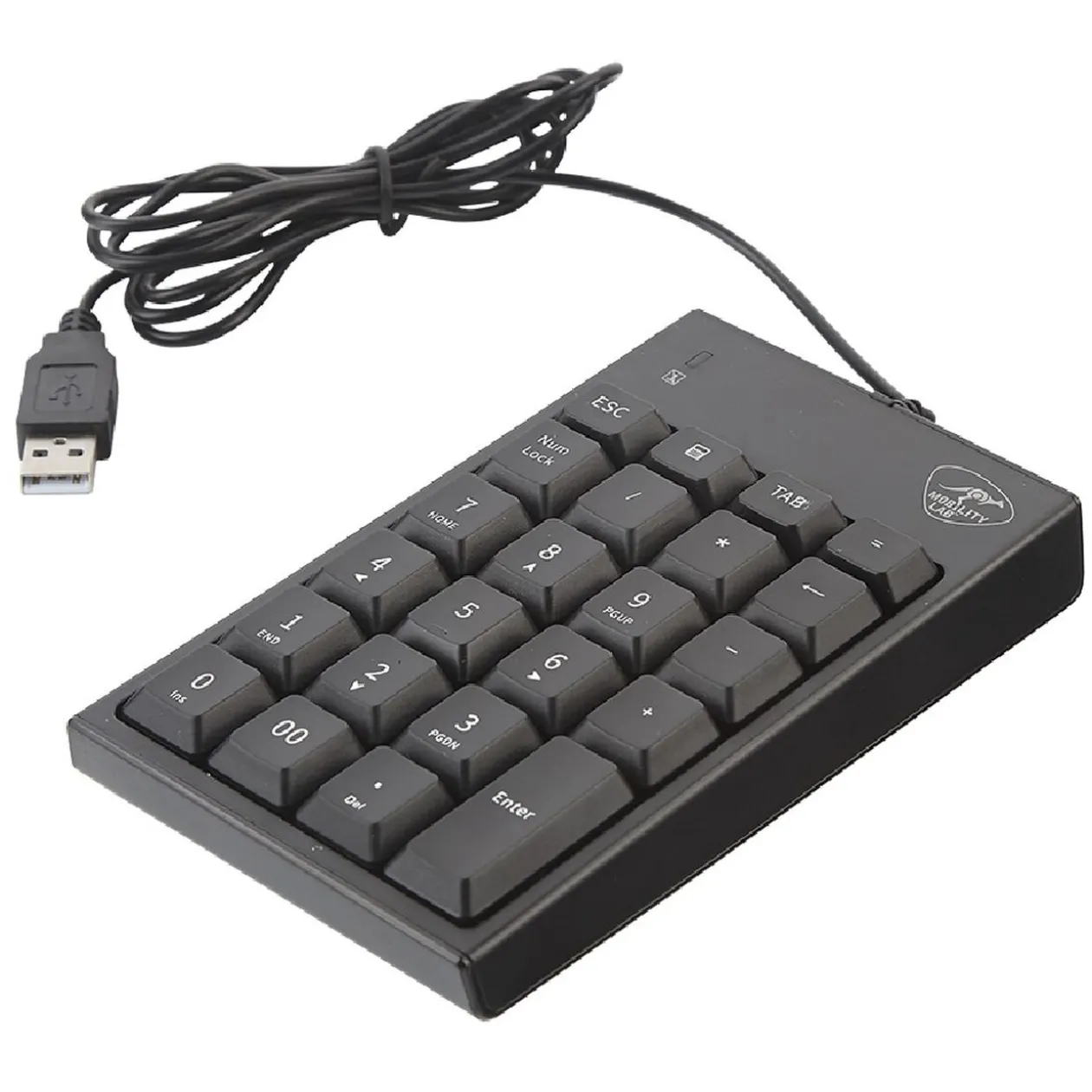 Pavé numérique USB pour PC noir