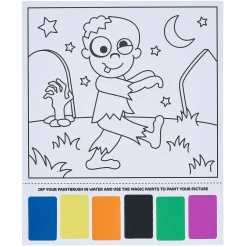 Peinture magique motif Halloween