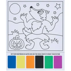 Peinture magique motif Halloween
