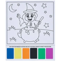 Peinture magique motif Halloween