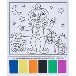 Peinture magique motif Halloween