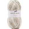 Pelote acrylique laine fil épais mélange Taïga 402 beige