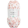 Pelote de fil à tricoter chenille multicolore 100Gr