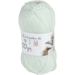 Pelote de fil à tricoter spécial layette x4