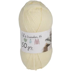 Pelote de fil à tricoter spécial layette x4