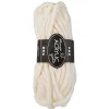 Pelote de laine 200g 17m blanc cassé