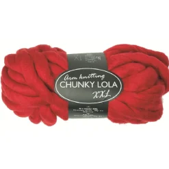 Pelote de laine XXL Cerise