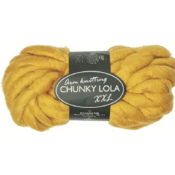 Pelote de laine XXL Moutarde