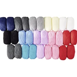 Pelote fil à tricoter acrylique 50g