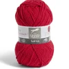 Pelote fil à tricoter 110m Salsa Cheval Blanc coton et acrylique rouge 50g