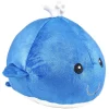 Peluche Baleine Ø20 cm bleu pétrole