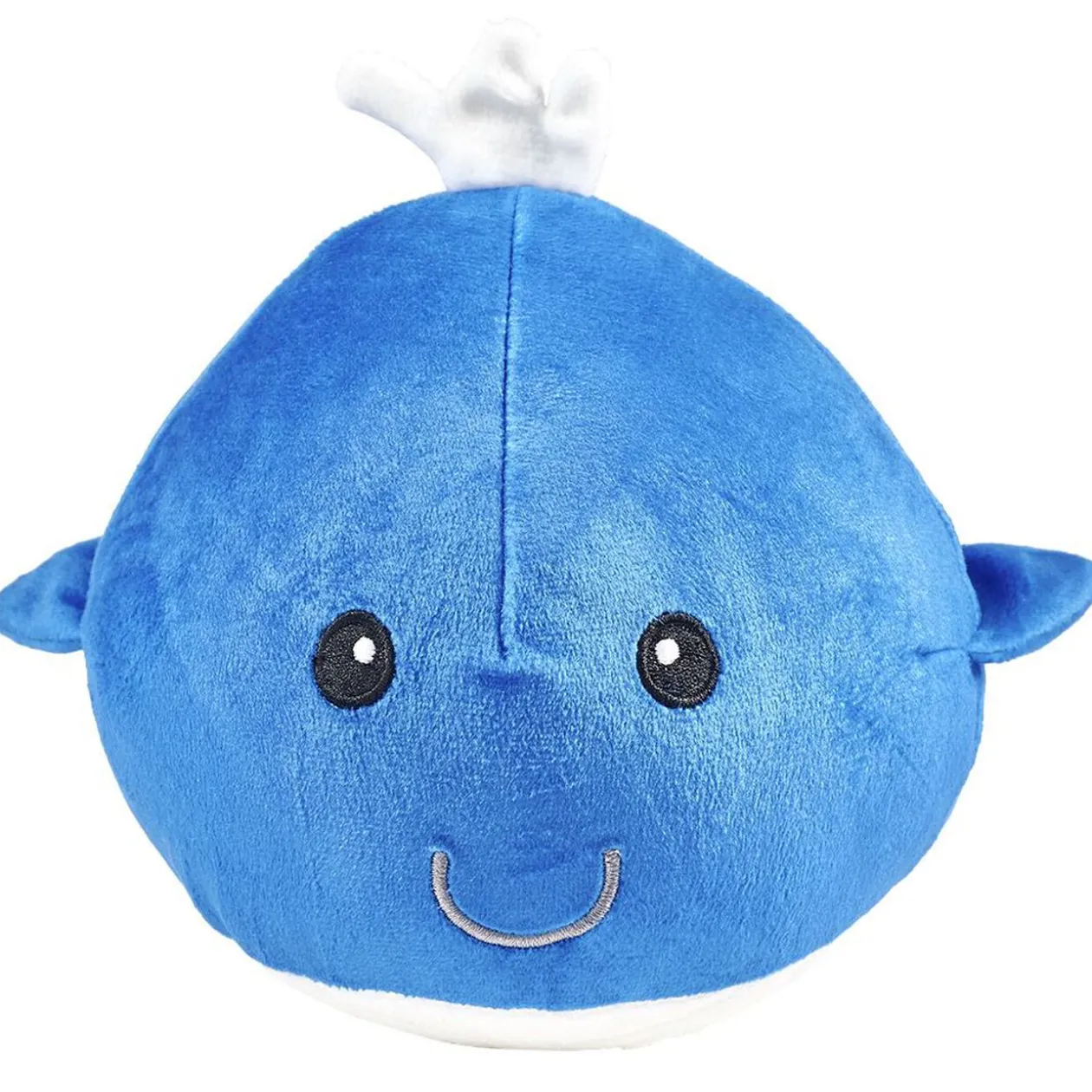 Peluche Baleine Ø20 cm bleu pétrole