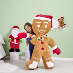 Peluche bonhomme pain d'épice H30cm