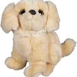 Peluche chat chien fauve