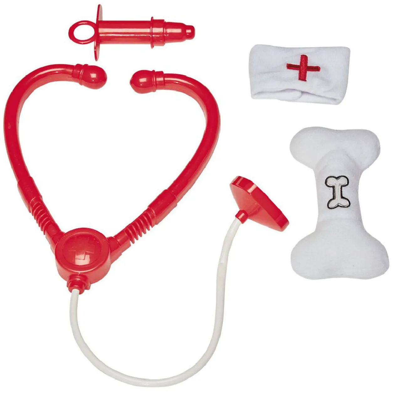 Peluche chien docteur Bobby